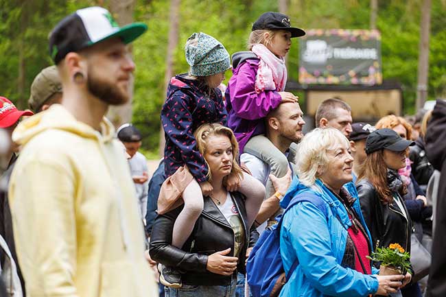 Kurbads. Latvju varoņstāsts atklāšana Tērvetē ar grupas Skyforger koncertu